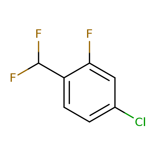 4-Chloro-1-(difluoromethyl)-2-fluorobenzene