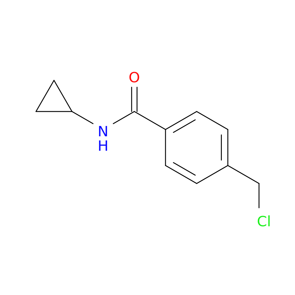 4-(Chloromethyl)-N-cyclopropylbenzamide