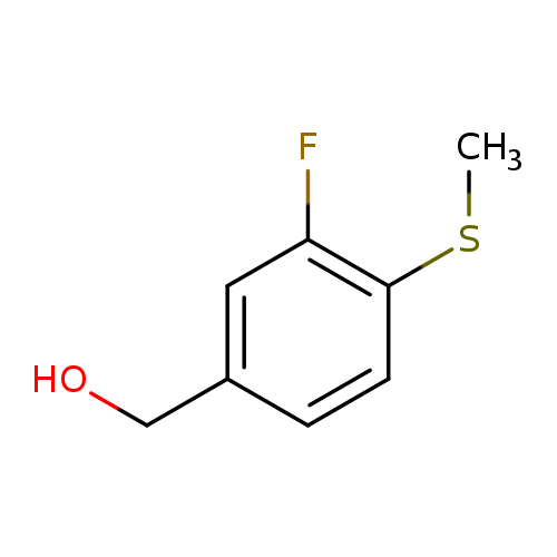 [3-fluoro-4-(methylsulfanyl)phenyl]methanol