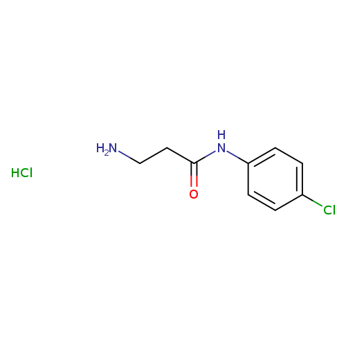 3-Amino-N-(4-chlorophenyl)propanamide hydrochloride