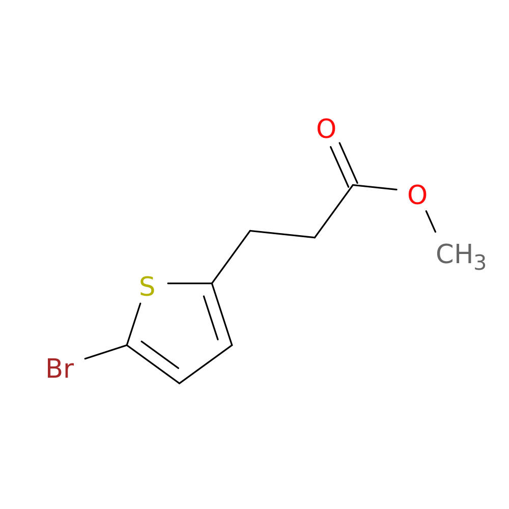 Methyl 5-bromo-2-thiophenepropanoate