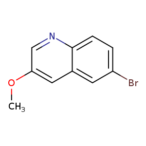 Quinoline, 6-bromo-3-methoxy-