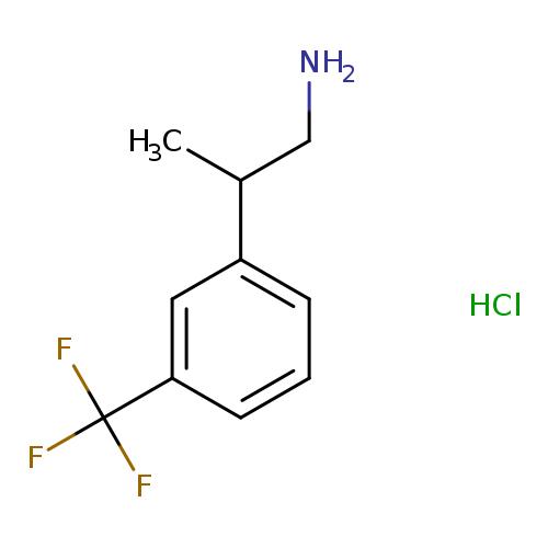 2-[3-(trifluoromethyl)phenyl]propan-1-amine hydrochloride