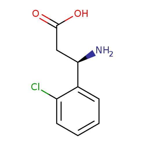 Benzenepropanoic acid, b-amino-2-chloro-, (bR)-