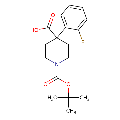 1-(tert-Butoxycarbonyl)-4-(2-fluorophenyl)piperidine-4-carboxylic acid