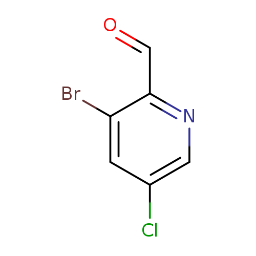 2-Pyridinecarboxaldehyde, 3-bromo-5-chloro-