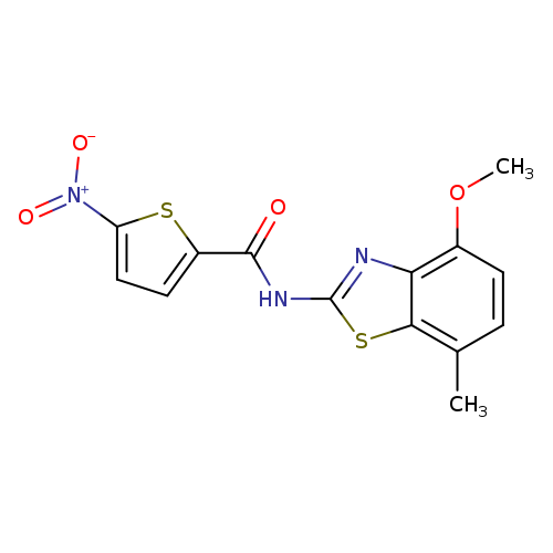 N-(4-methoxy-7-methyl-1,3-benzothiazol-2-yl)-5-nitrothiophene-2-carboxamide