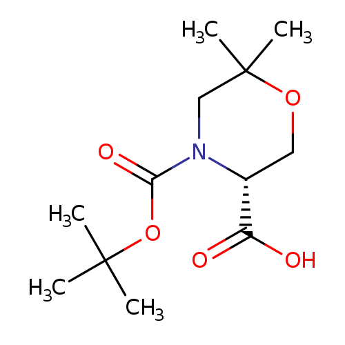(3R)-6,6-Dimethyl-morpholine-3,4-dicarboxylic acid 4-tert-butyl ester