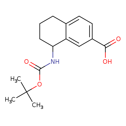 2-Naphthalenecarboxylic acid, 8-[[(1,1-dimethylethoxy)carbonyl]amino]-5,6,7,8-tetrahydro-