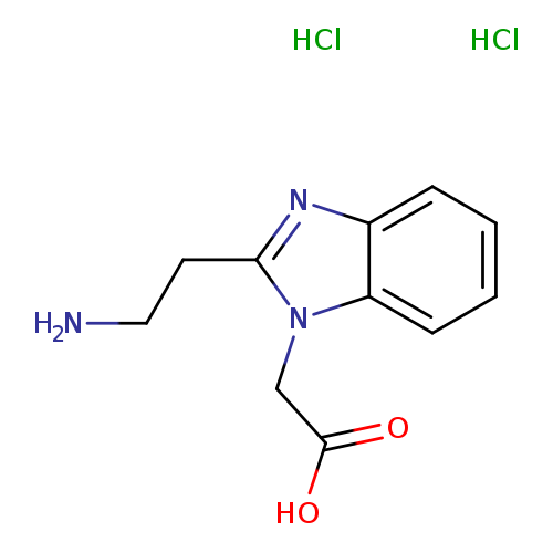 2-[2-(2-aminoethyl)-1H-1,3-benzodiazol-1-yl]acetic acid dihydrochloride