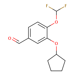 3-Cyclopentyloxy-4-difluoromethoxy-benzaldehyde