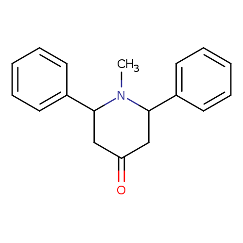 1-Methyl-2,6-diphenylpiperidin-4-one