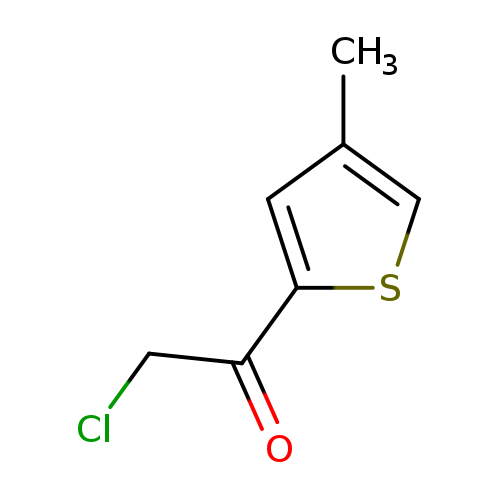 Ethanone, 2-chloro-1-(4-methyl-2-thienyl)- (9CI)