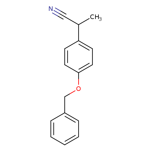 2-(4-(Benzyloxy)phenyl)propanenitrile