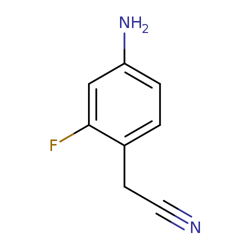 Benzeneacetonitrile, 4-amino-2-fluoro-