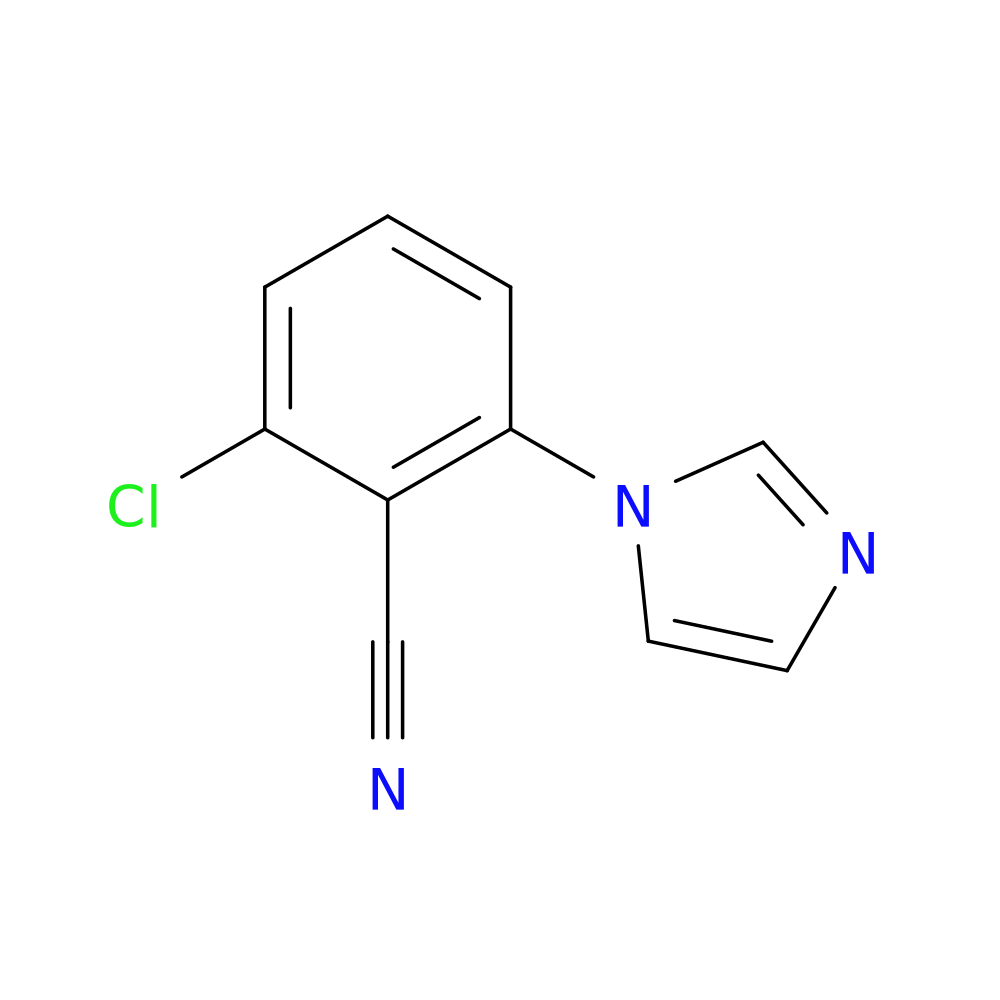 2-Chloro-6-(1H-imidazol-1-yl)benzonitrile