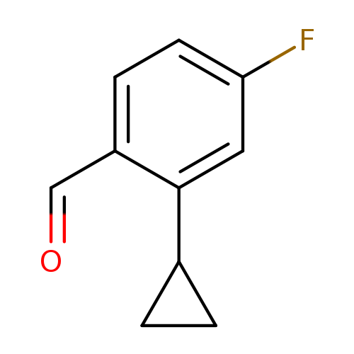 2-Cyclopropyl-4-fluorobenzaldehyde