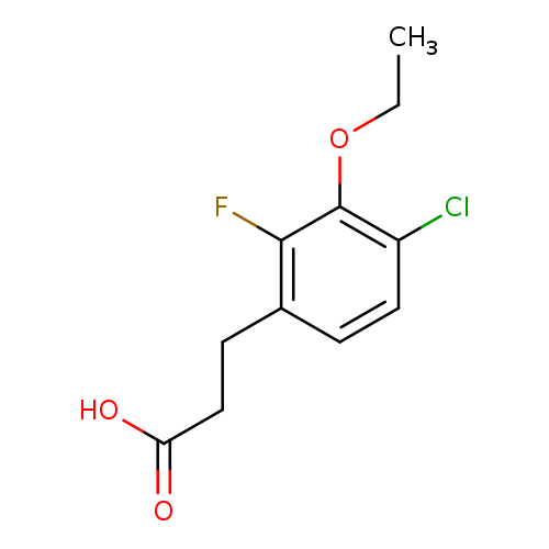 3-(4-Chloro-3-ethoxy-2-fluorophenyl)propanoic acid