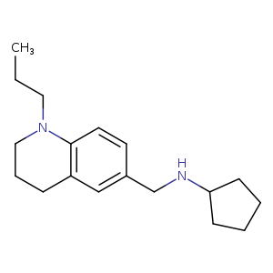 N-[(1-Propyl-1,2,3,4-tetrahydroquinolin-6-yl)methyl]cyclopentanamine