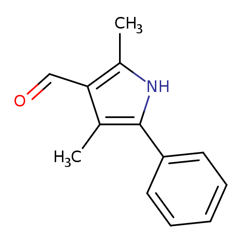 2,4-dimethyl-5-phenyl-1H-pyrrole-3-carbaldehyde