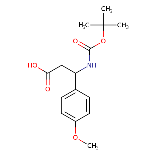 3-{[(tert-butoxy)carbonyl]amino}-3-(4-methoxyphenyl)propanoic acid