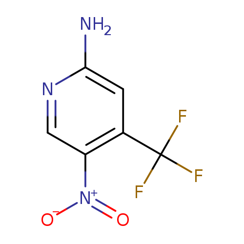2-Amino-5-nitro-4-(trifluoromethyl)pyridine