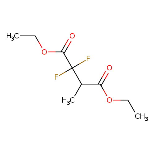 1,4-diethyl 2,2-difluoro-3-methylbutanedioate