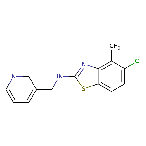 5-Chloro-4-methyl-N-(pyridin-3-ylmethyl)-1,3-benzothiazol-2-amine