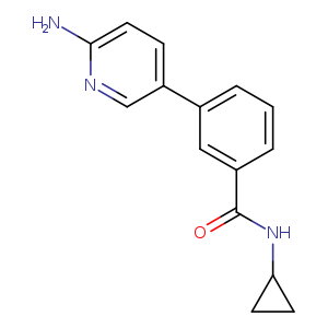 3-(6-Aminopyridin-3-yl)-N-cyclopropylbenzamide