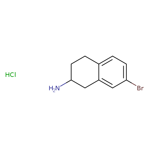 7-Bromo-1,2,3,4-tetrahydro-naphthalen-2-ylamine hydrochloride