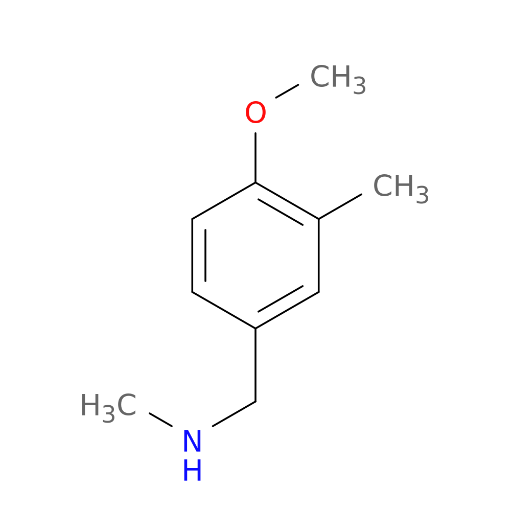 1-(4-Methoxy-3-methylphenyl)-N-methylmethanamine