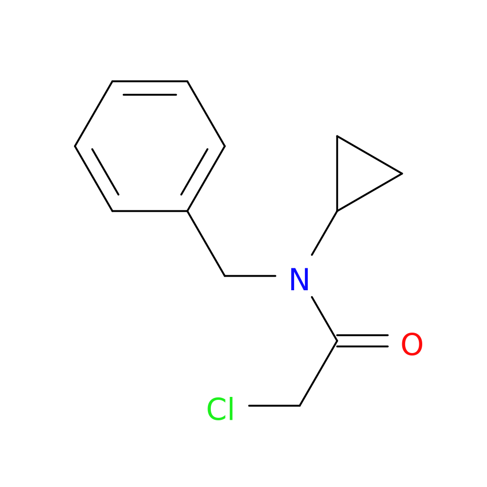 N-benzyl-2-chloro-N-cyclopropylacetamide