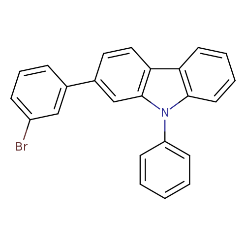 9H-Carbazole, 2-(3-bromophenyl)-9-phenyl-