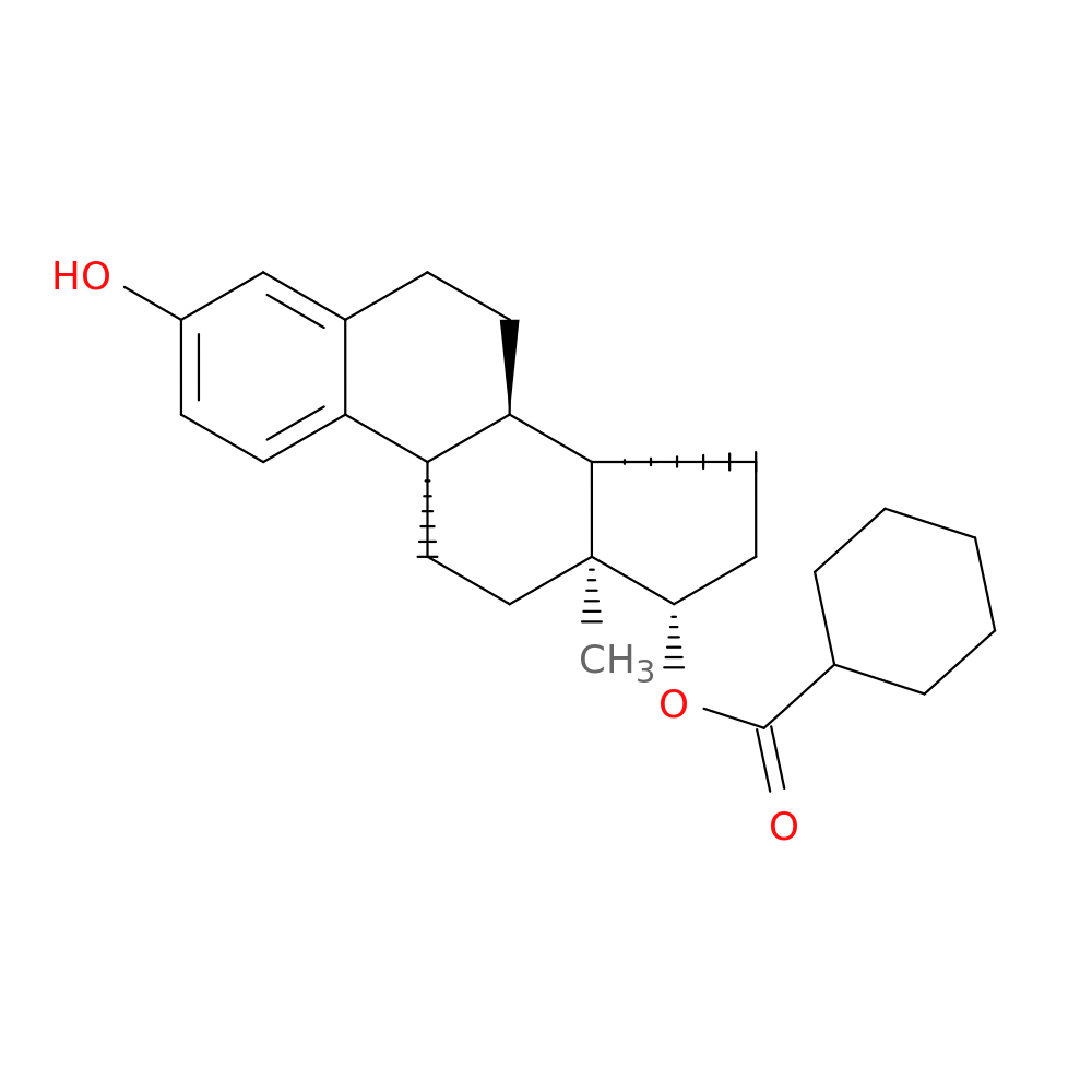 (8R,9S,13S,14S,17S)-3-Hydroxy-13-methyl-7,8,9,11,12,13,14,15,16,17-decahydro-6H-cyclopenta[a]phenanthren-17-yl cyclohexanecarboxylate