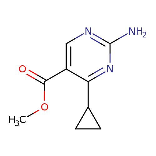 Methyl 2-amino-4-cyclopropylpyrimidine-5-carboxylate