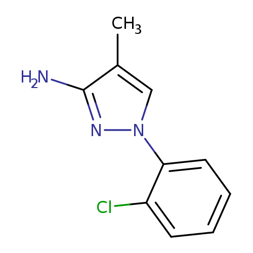 1-(2-chlorophenyl)-4-methyl-1H-pyrazol-3-amine