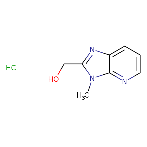 {3-methyl-3H-imidazo[4,5-b]pyridin-2-yl}methanolhydrochloride