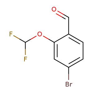 4-Bromo-2-(difluoromethoxy)benzaldehyde