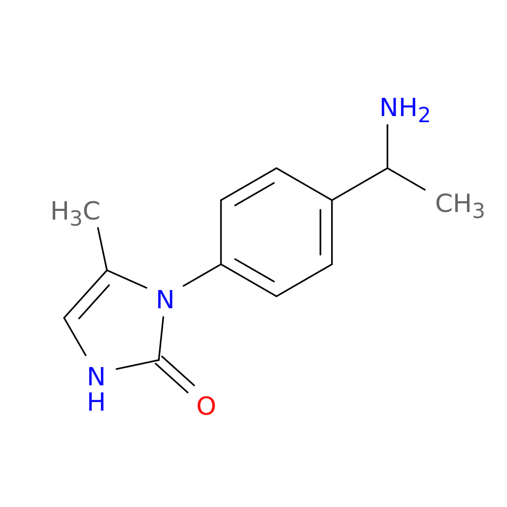 1-[4-(1-aminoethyl)phenyl]-5-methyl-2,3-dihydro-1H-imidazol-2-one