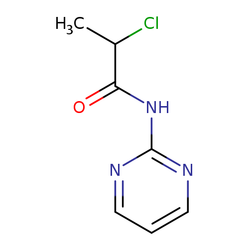 2-Chloro-n-(pyrimidin-2-yl)propanamide