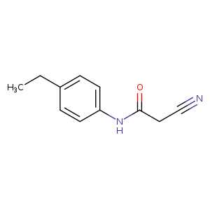 2-Cyano-n-(4-ethylphenyl)acetamide