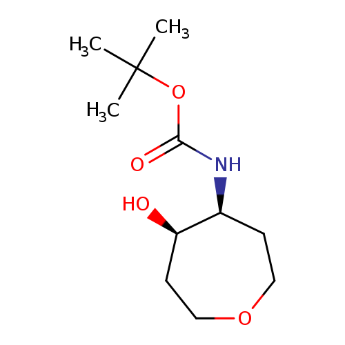 TERT-BUTYL N-[CIS-5-HYDROXYOXEPAN-4-YL]CARBAMATE