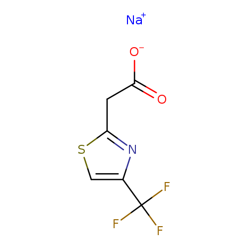 sodium 2-[4-(trifluoromethyl)-1,3-thiazol-2-yl]acetate