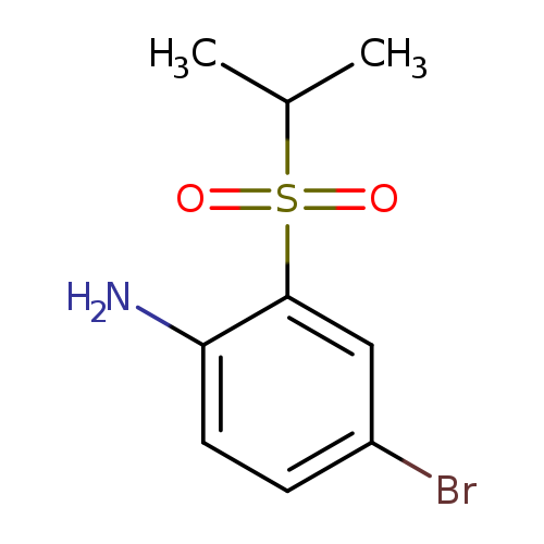 4-Bromo-2-(propane-2-sulfonyl)aniline