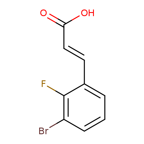 (E)-3-(3-Bromo-2-fluorophenyl)acrylic acid