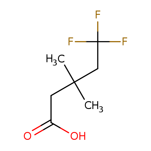 5,5,5-trifluoro-3,3-dimethylpentanoic acid