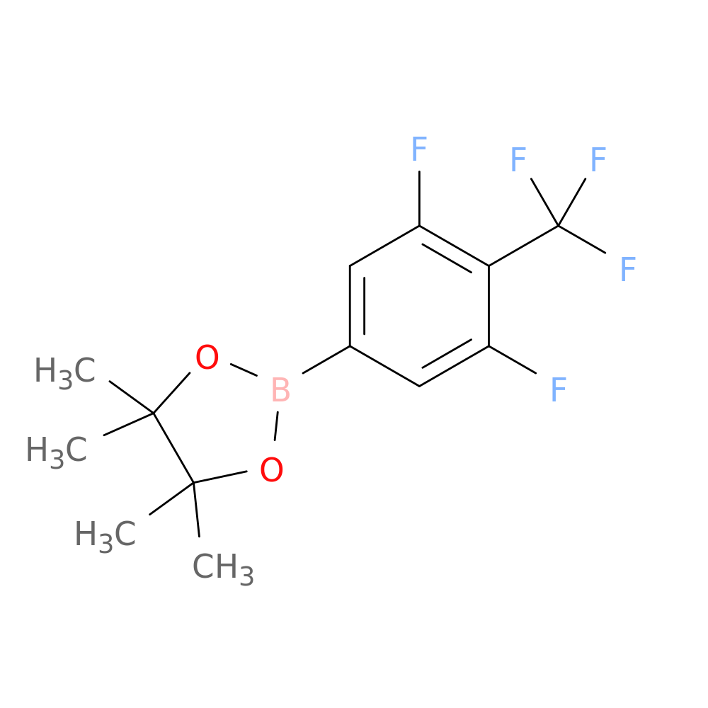 2-(3,5-Difluoro-4-(trifluoromethyl)phenyl)-4,4,5,5-tetramethyl-1,3,2-dioxaborolane