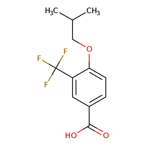 4-Isobutoxy-3-trifluoromethyl-benzoic acid