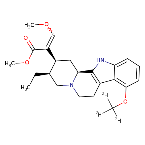 (αE,2S,3S,12bS)-3-ethyl-1,2,3,4,6,7,12,12b-octahydro-8-methoxy-d3-α-(methoxymethylene)-indolo[2,3-a]quinolizine-2-aceticacid,methylester