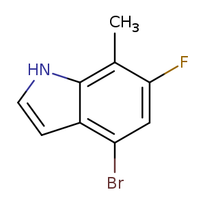 4-bromo-6-fluoro-7-methyl-1H-indole